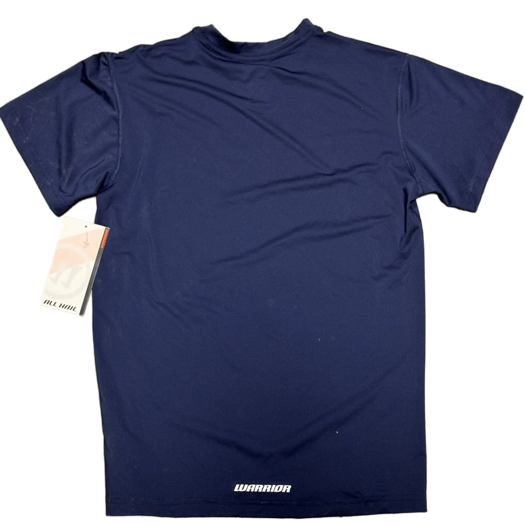 Warrior - T-shirt de compression à manches courtes pour femme - (bleu marine)